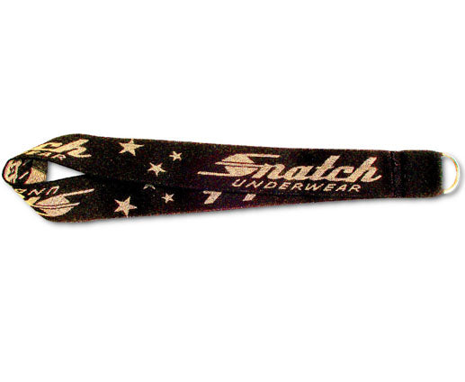 Porte-clés Snatch stars noir et or