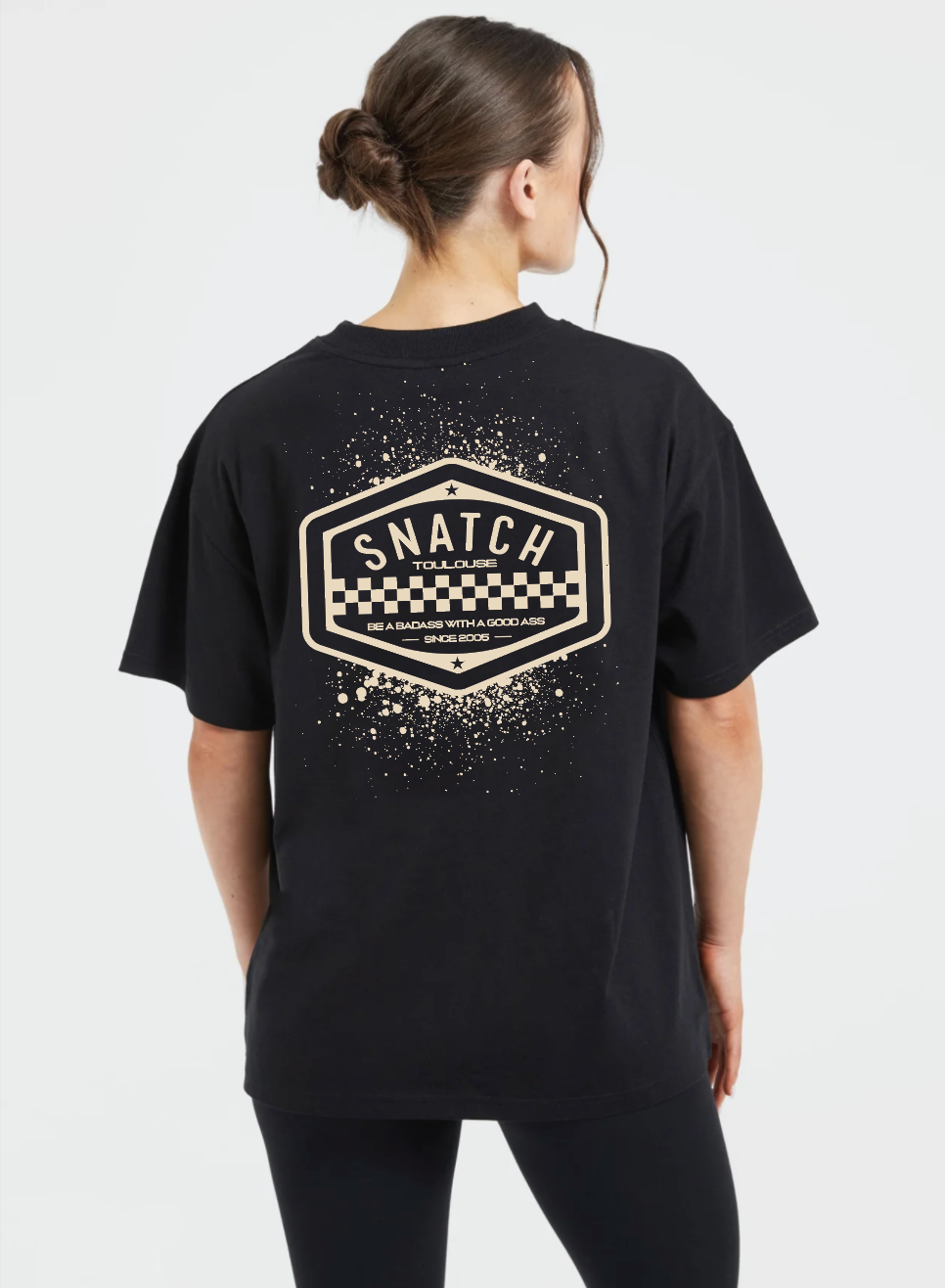 Tee-shirt Snatch femme brodé oversize SINCE
