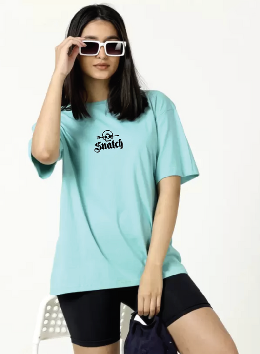 Tee-shirt Snatch femme oversize GOOD VIBES