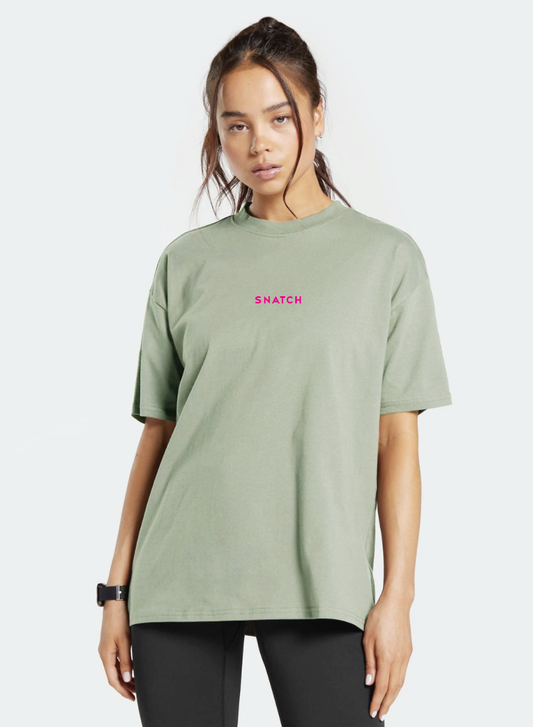 Tee-shirt Snatch femme brodé oversize F*CKYEAH